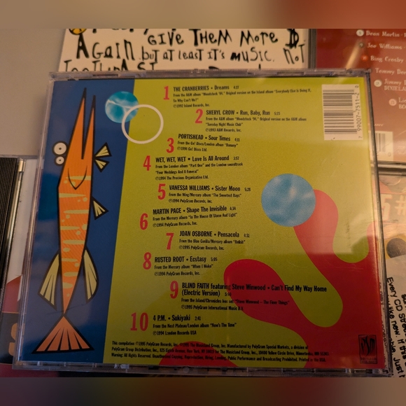 2/$18 1995 "Rock the Boat" Music Compilation CD - Picture 2 of 5